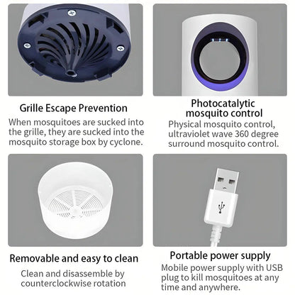 Electronic LED Mosquito Killer Lamp With USB